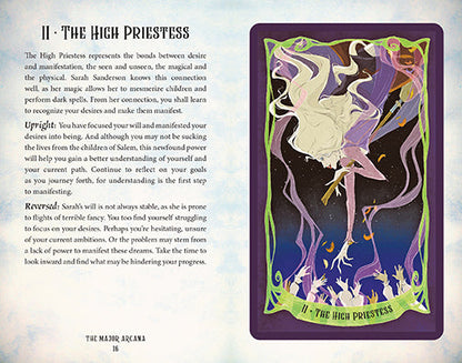 Hocus Pocus Tarot Deck and Guidebook