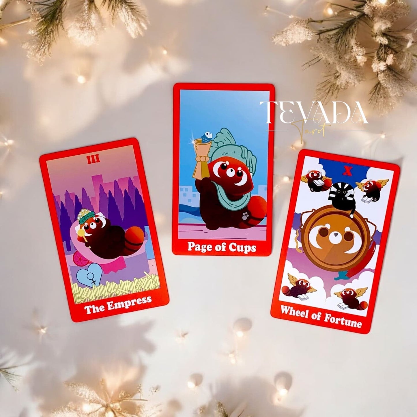 Ai the Red Panda Tarot