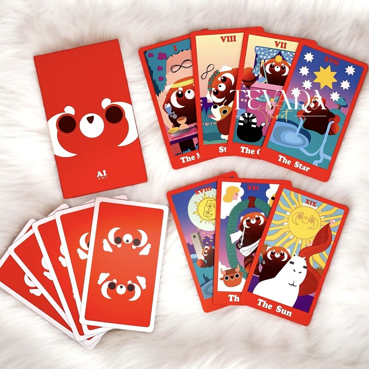 Ai the Red Panda Tarot