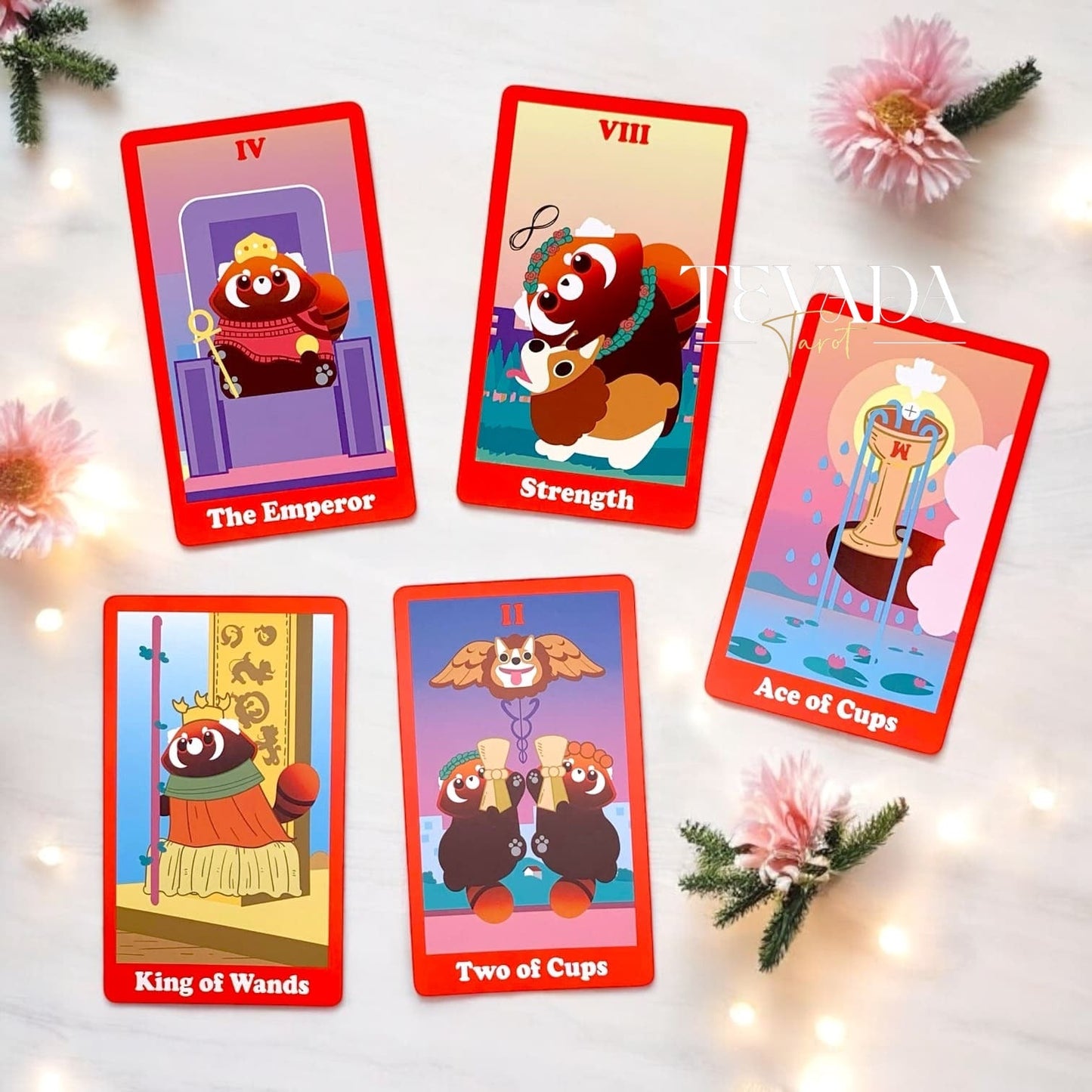 Ai the Red Panda Tarot