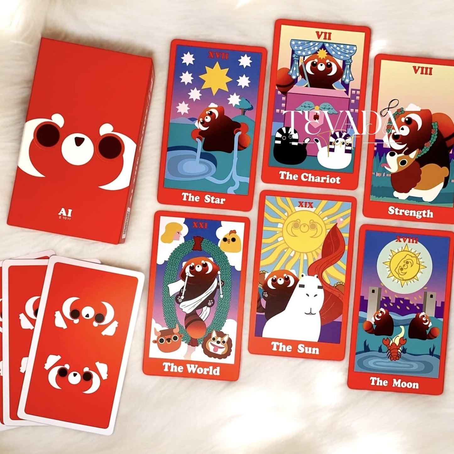 Ai the Red Panda Tarot