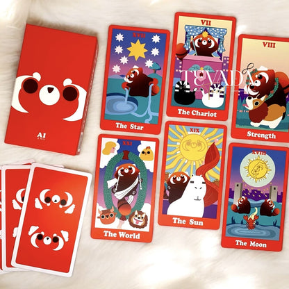 Ai the Red Panda Tarot