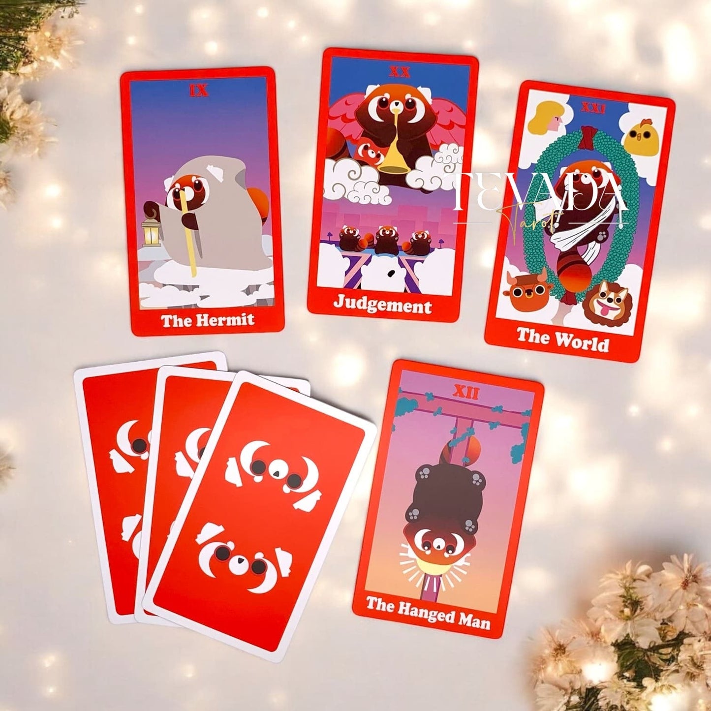 Ai the Red Panda Tarot