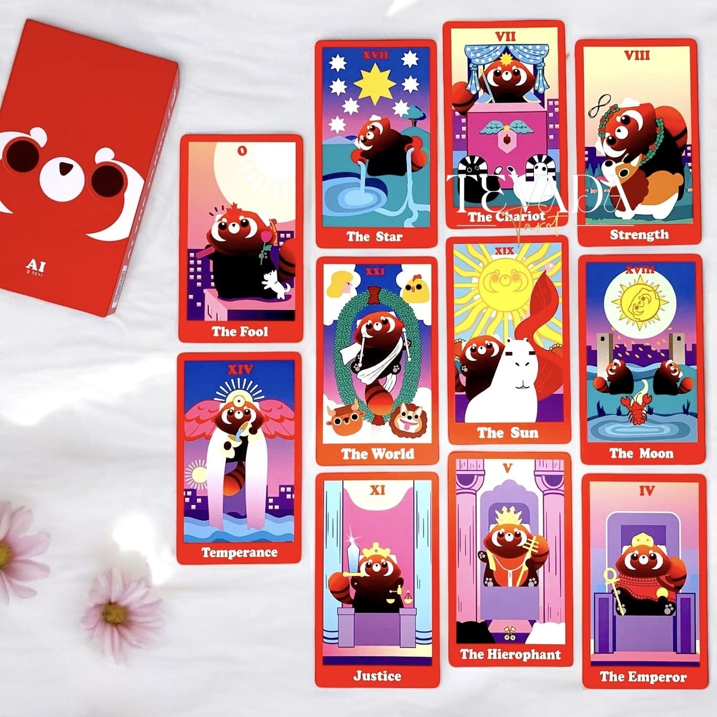 Ai the Red Panda Tarot