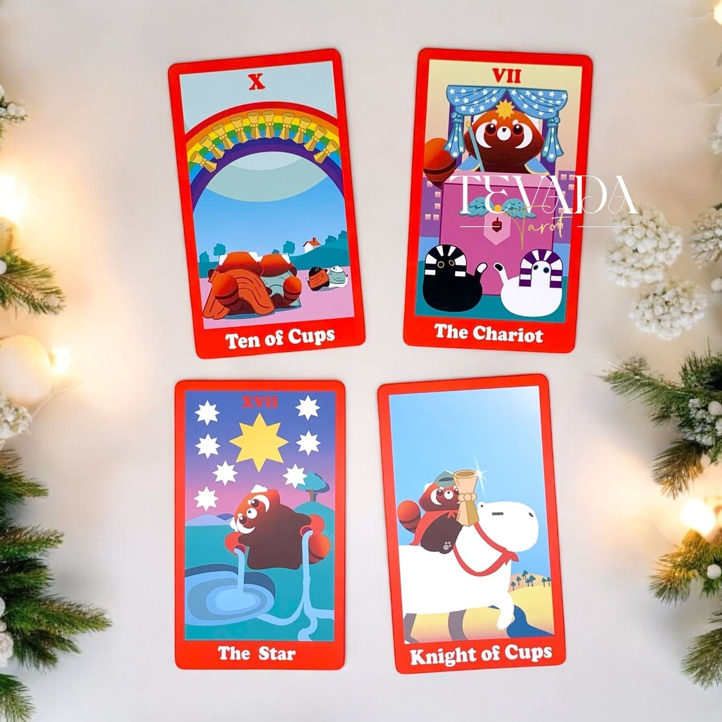 Ai the Red Panda Tarot